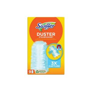 SWIFFER DUSTER recharge plumeau dépoussiérant carton de 6 boites de 9 recharges