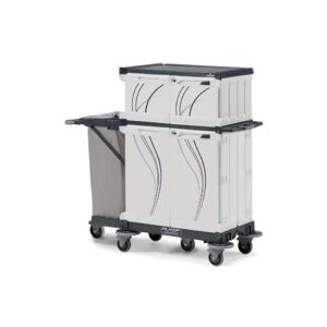 CHARIOT LINGE HOTEL EMOTION 0305020-05 nu avec roues diamètre 125MM