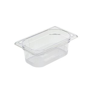 BAC GASTRONORME cristal plus GN 1/4 copolyester 26.5x16.2x10CM