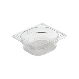 BAC GASTRONORME cristal plus GN 1/6 copolyester 17.6x16.2x10CM