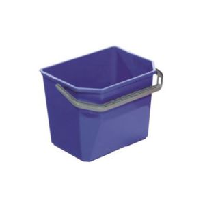 SEAU pour chariot bleu avec poignée 12L