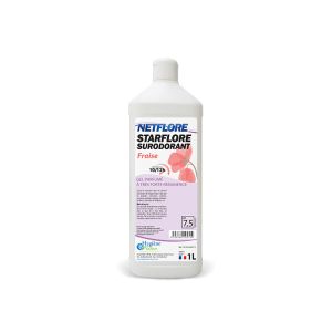 STARFLORE SURODORANT FRAISE gel parfumé à forte remanence 1L