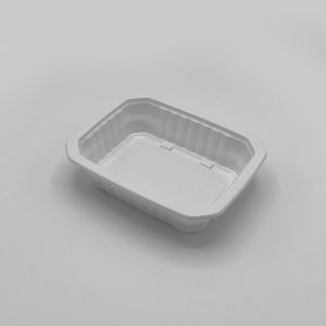BARQUETTE GASTROPACK blanche préparation chaude GN8H42R 16,2x13,2x4,2CM x880
