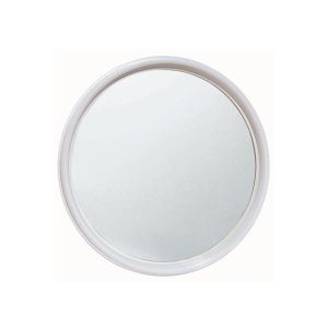 MIROIR SIMPLY rond entourage Abs blanc diamètre 50CM