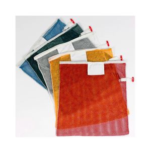 FILET DE LAVAGE DU LINGE grande maille à barette souple violet 40x60CM