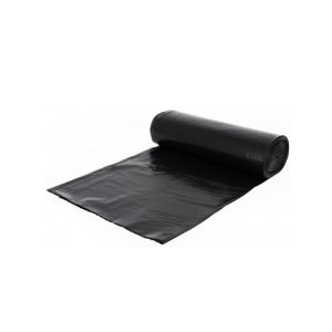 SAC POUBELLE A SOUFFLETS PEBD noir 50L 50µ 0,68x075M 25 x 8 rouleaux